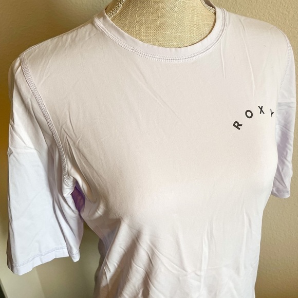 ROXY NWT Enjoy Waves UPF 50 Rashguard - Picture 2 of 12